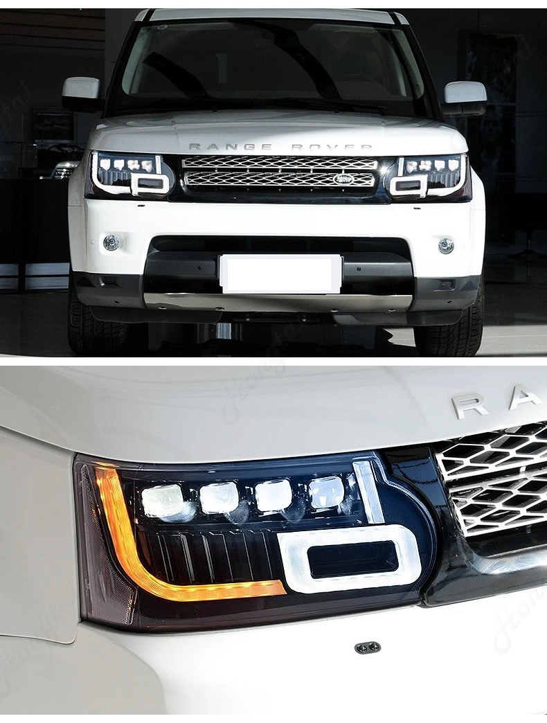 Ensemble d'éclairage LED pour sauna, feux de jour, clignotants, Land Rover, Range Rover dehors, HSE, 2010-2011, 2012, 2013