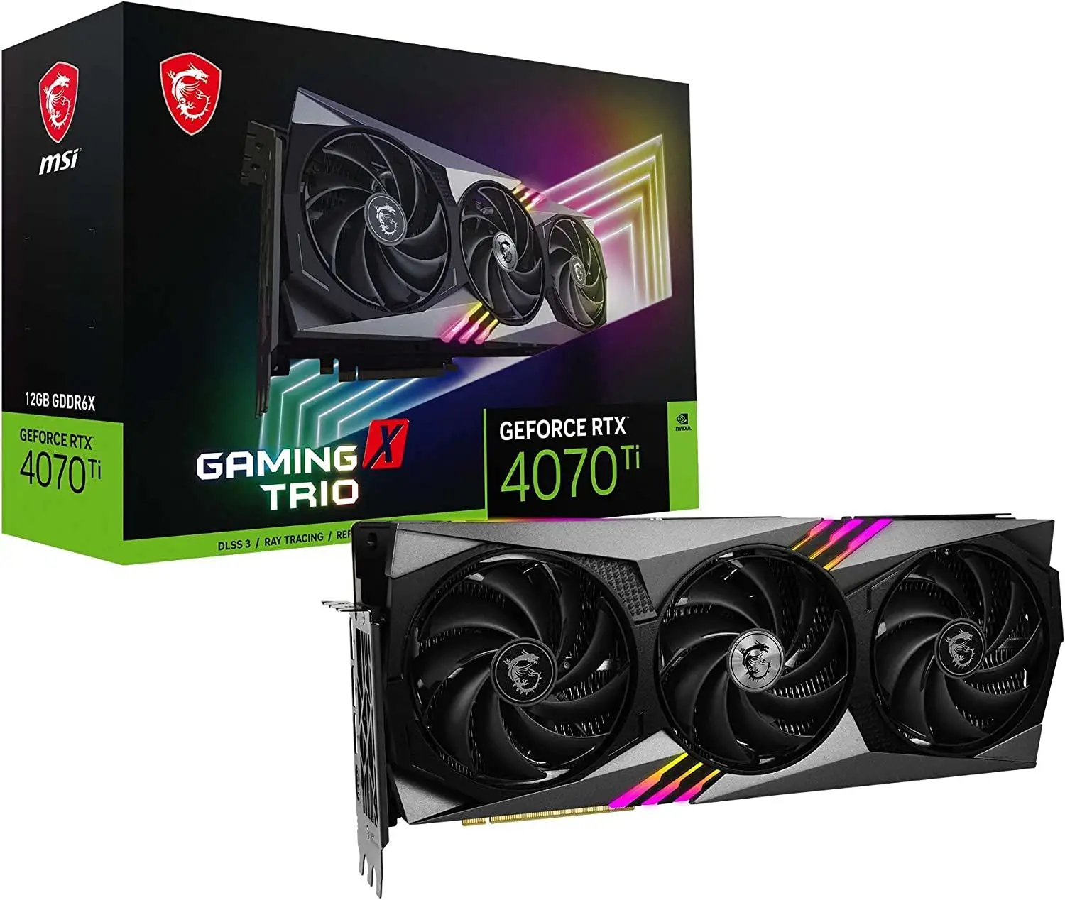 

(Оригинал) MSI GeForce RTX 4070 Ti SUPER 16G VENTUS 3X OC 16 Гб GDDR6X Бесплатная доставка