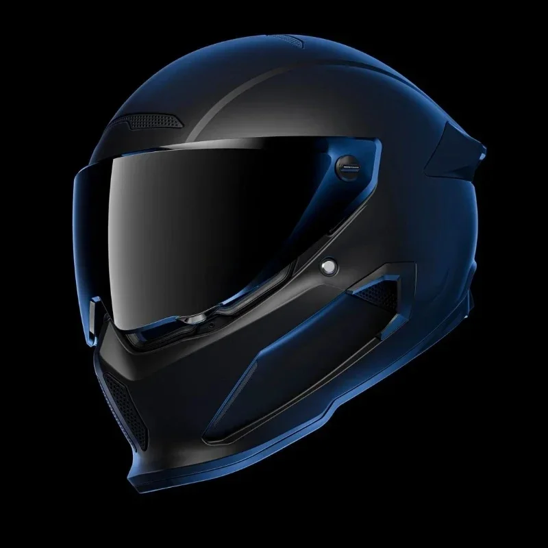 Visière de casque de moto anti-UV, lentille PC, modèle ATTol, visière de remplacement sombre pour RUROC ATTol3.0 4.0, convient uniquement pour M L