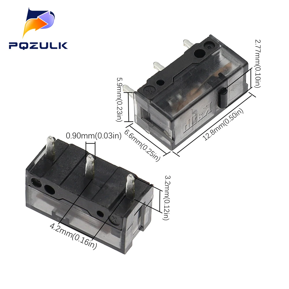 10PCS New Kailh GM 8.0 Micro Switch GM8.0 Gold Contactor 80 Million Click Life Computer Mouse left Right Micro Swicth Button