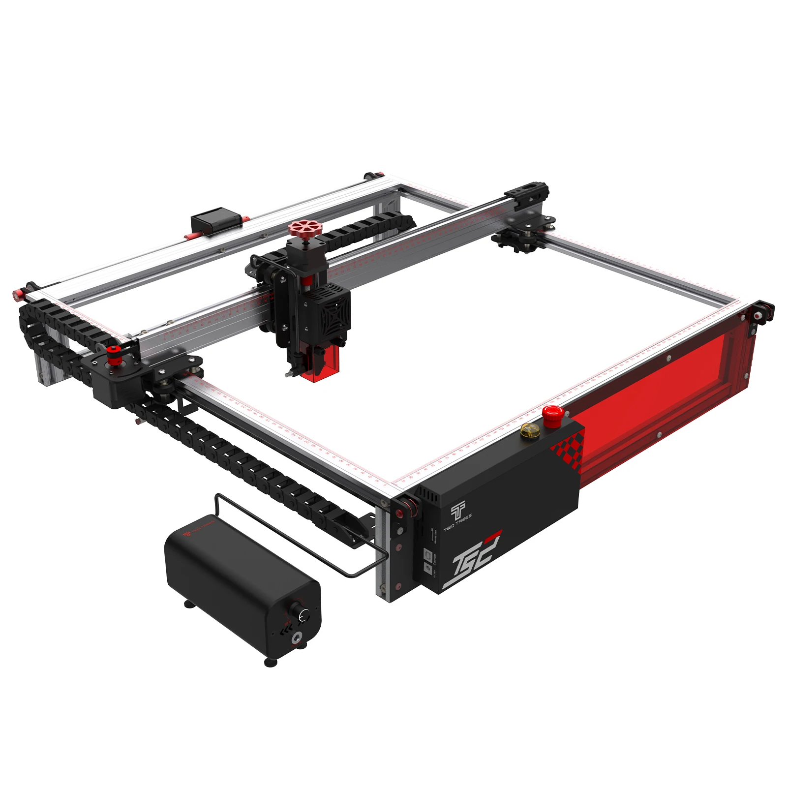 Imagem -03 - Twotrees Corte a Laser Sistema de Assistência de ar 30l Min Tt-x1 Bomba Compressor de ar para Gravação a Laser Máquina Gravador a Laser