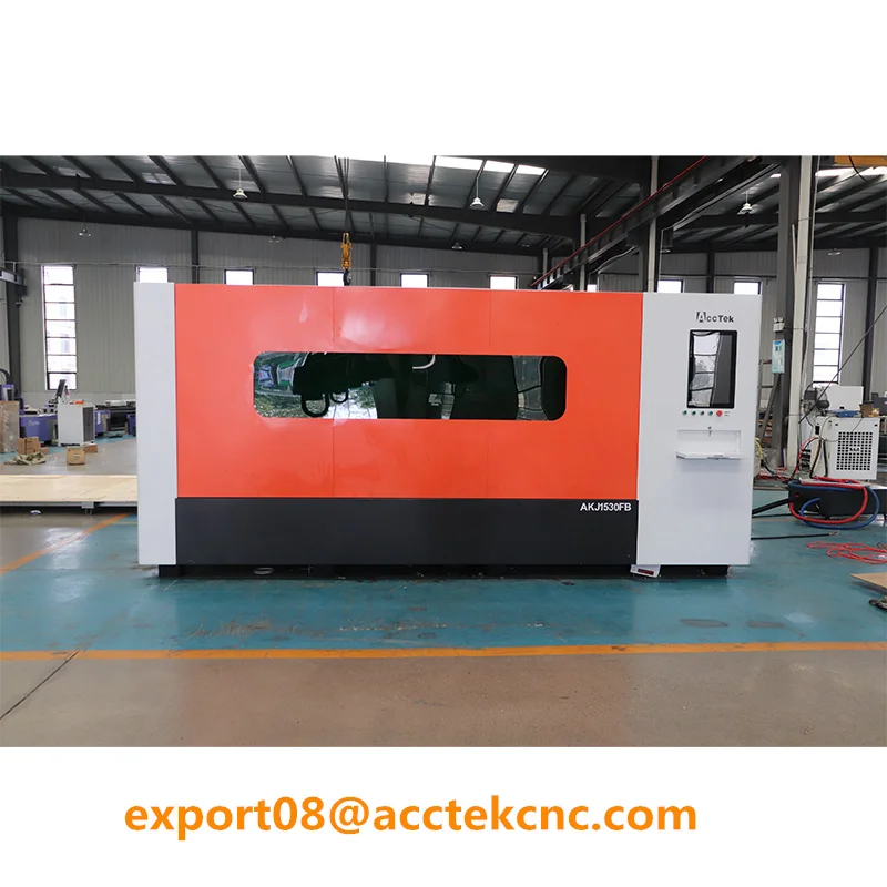 

Enclosed Full All Cover 1500*3000mm MAX Raycus IPG 3000W 6KW 12KW Cnc Fiber Metal Sheet Laser Cutting Machine 4KW Laser Cutter