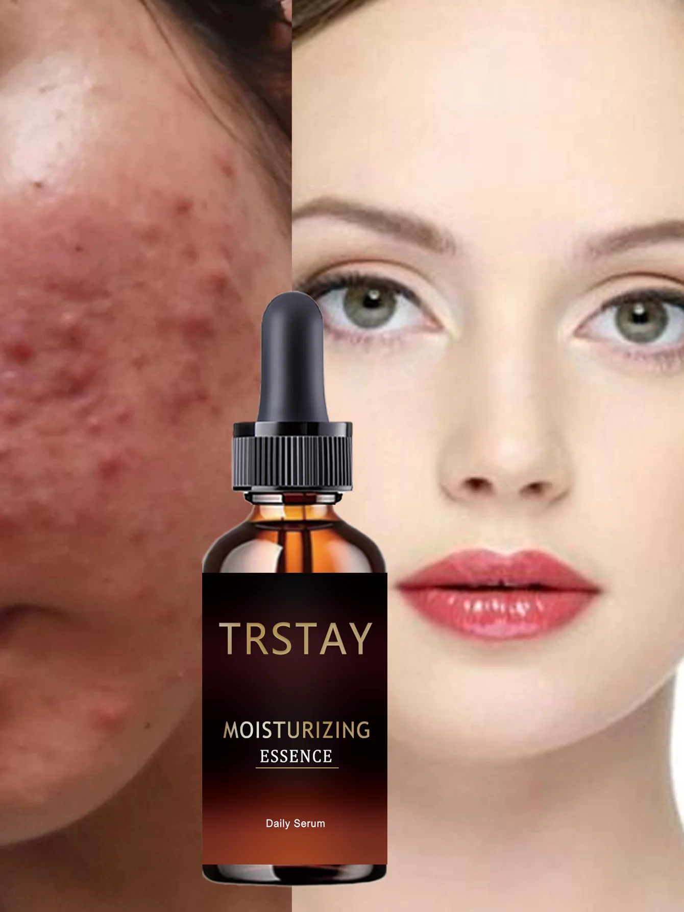 Hydrating Facial Brightening Essence Reduces Wrinkles Fine Lines Dullness Evens Skin Tone with Spot Lightening Formula for Radia - Image 5
