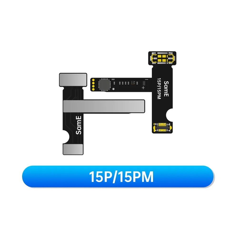 SamE Wstępnie zaprogramowany akumulator Tag-on Flex Cable dla iPhone 15 12 11 SE3 13 14Pro Max Pokazuje 100% stanu zdrowia 0 czasów cyklu Narzędzia naprawcze — zdjęcie 5