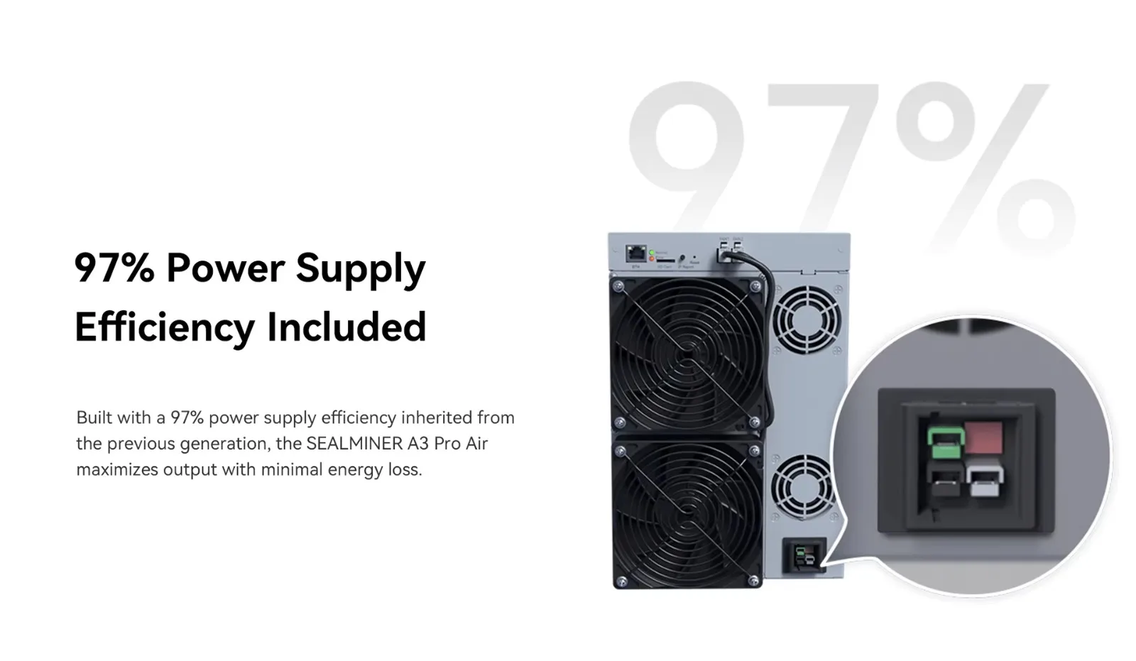 BUY 3 GET 2 FREE New Bitdeer Seal Miner A3 Pro Air 290T 3625W SHA256 Air Cooling With PSU BTC Asic Miner A3 Pro Hydro 660T SealM