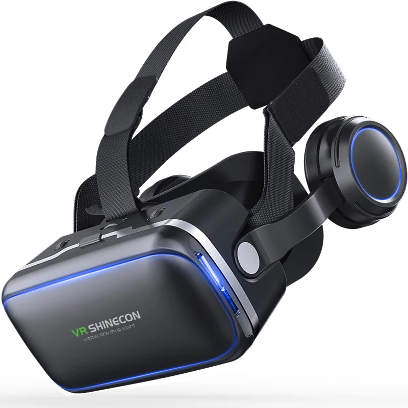 

Панорамные 3D захватывающие игровые очки VR могут отвечать на звонки синхронизация аудио и видео использование для 4,7-6,53 дюймового смартфона Sceen