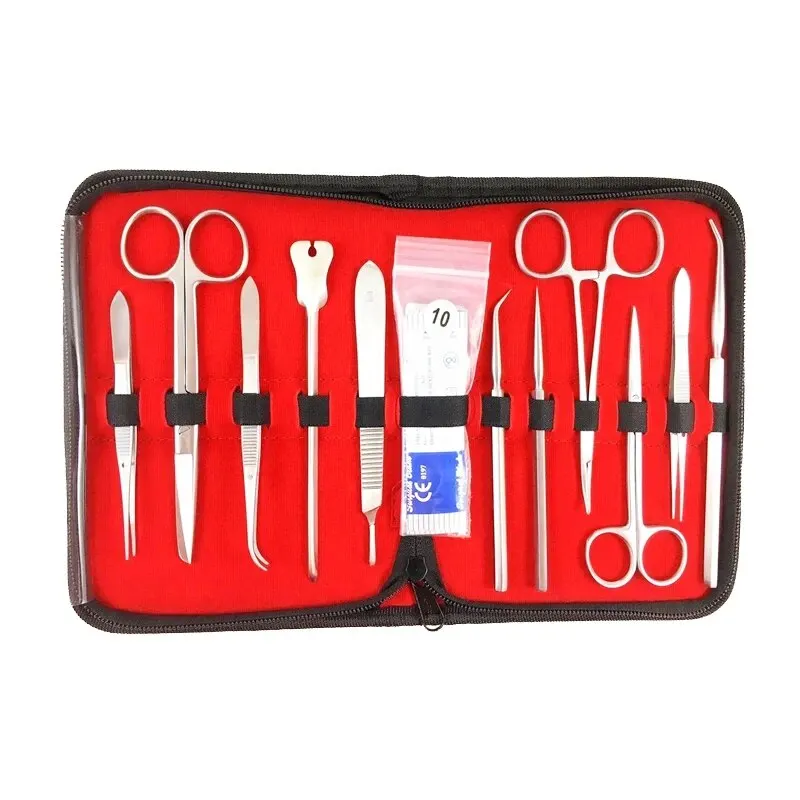 

30 kits/Sets 20 Pieces Dissection kit for Medical Biology & Anatomy students Researchers Dissection kit Scalpel Handle scissors