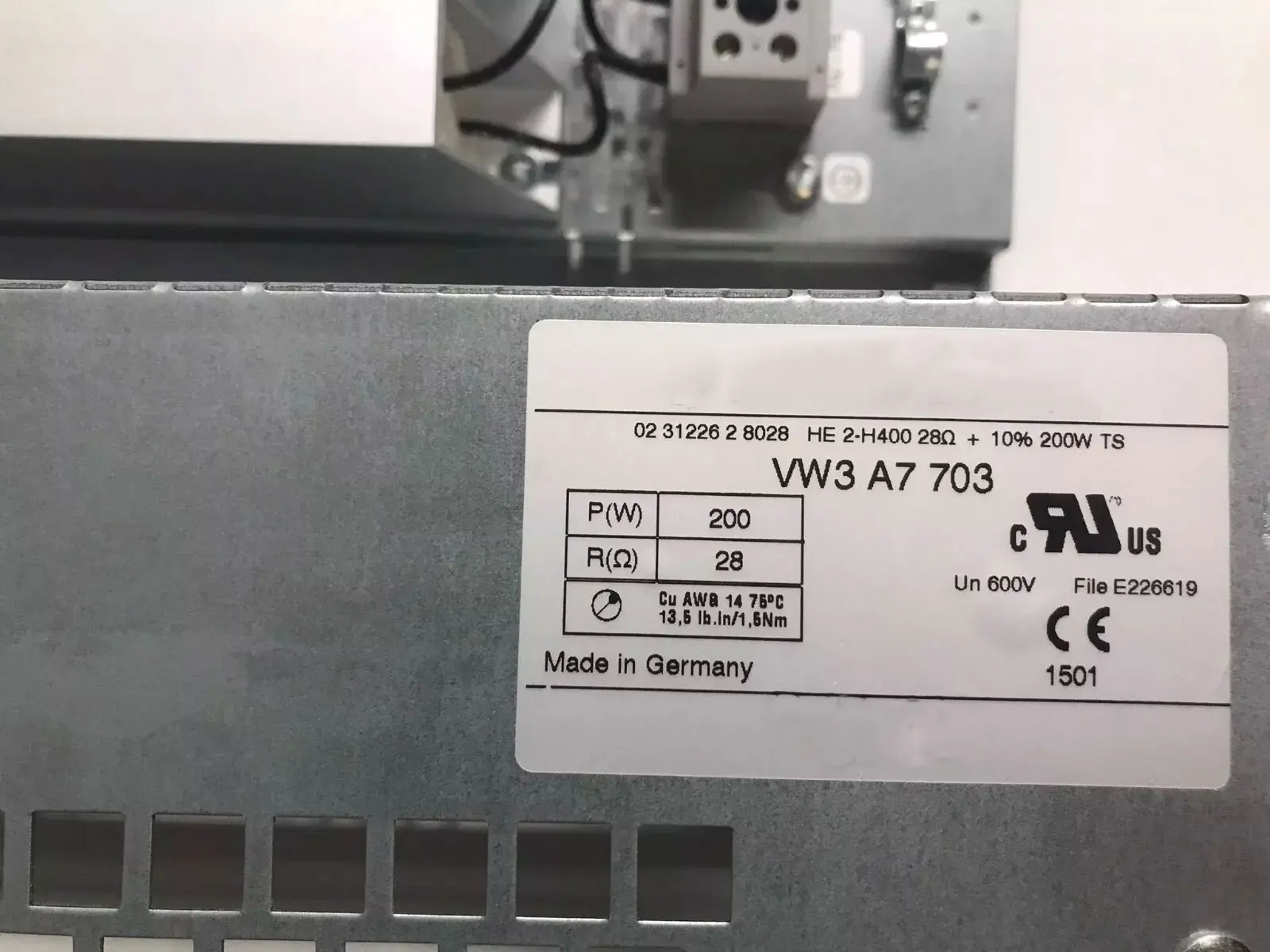 신제품 VW3A7703, 1 년 보증