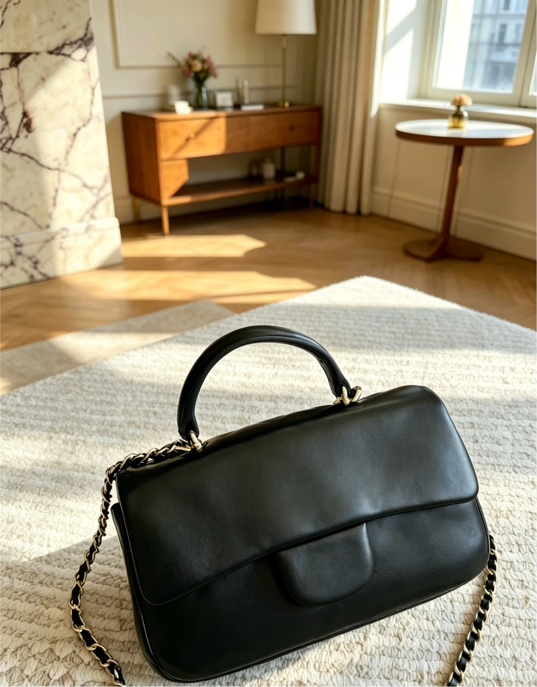 

2026 Size: 20x12 cm no box New Model Versatile and Fashionable PU Leather Bag - Durable,High-Quality and Affordable