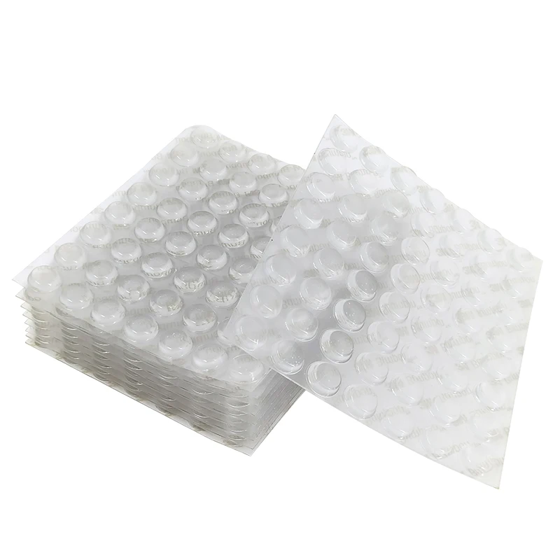 SJ5312 almohadillas autoadhesivas redondas transparentes, productos protectores para Bumpon, pies de electrodomésticos de cocina, ordenador portátil