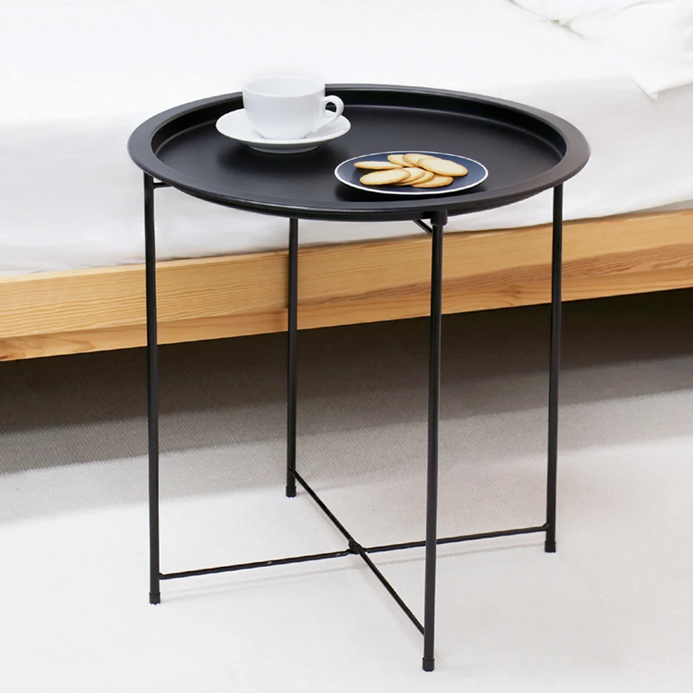 Easy Life Lauren Tray Round Side Table Reconnaissance Auxiliary Tea Table
