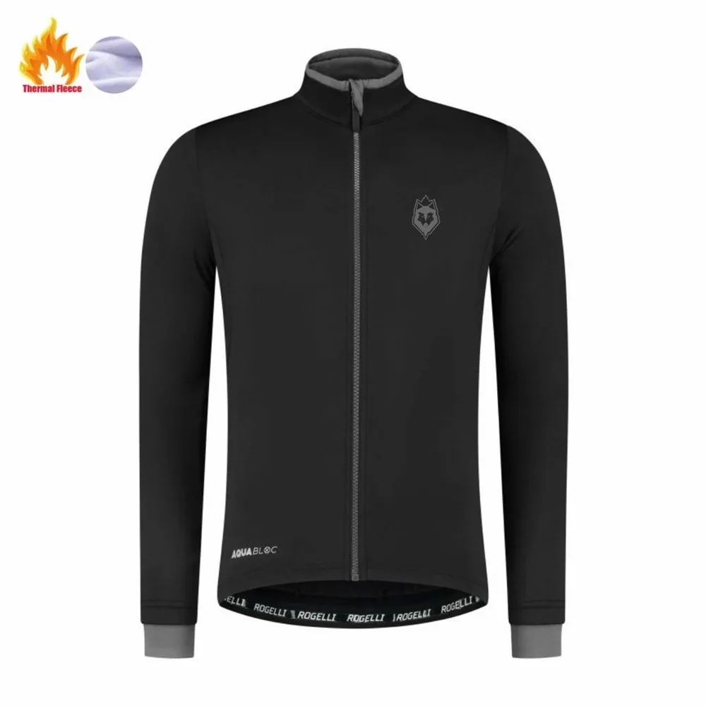 

Frenesi Bicycle Men's Winter Essential Coat Cycling Jersey Outdoor Thermal Fleece Long Sleeve Jacket MTB Outwear Ciclismo Hombre