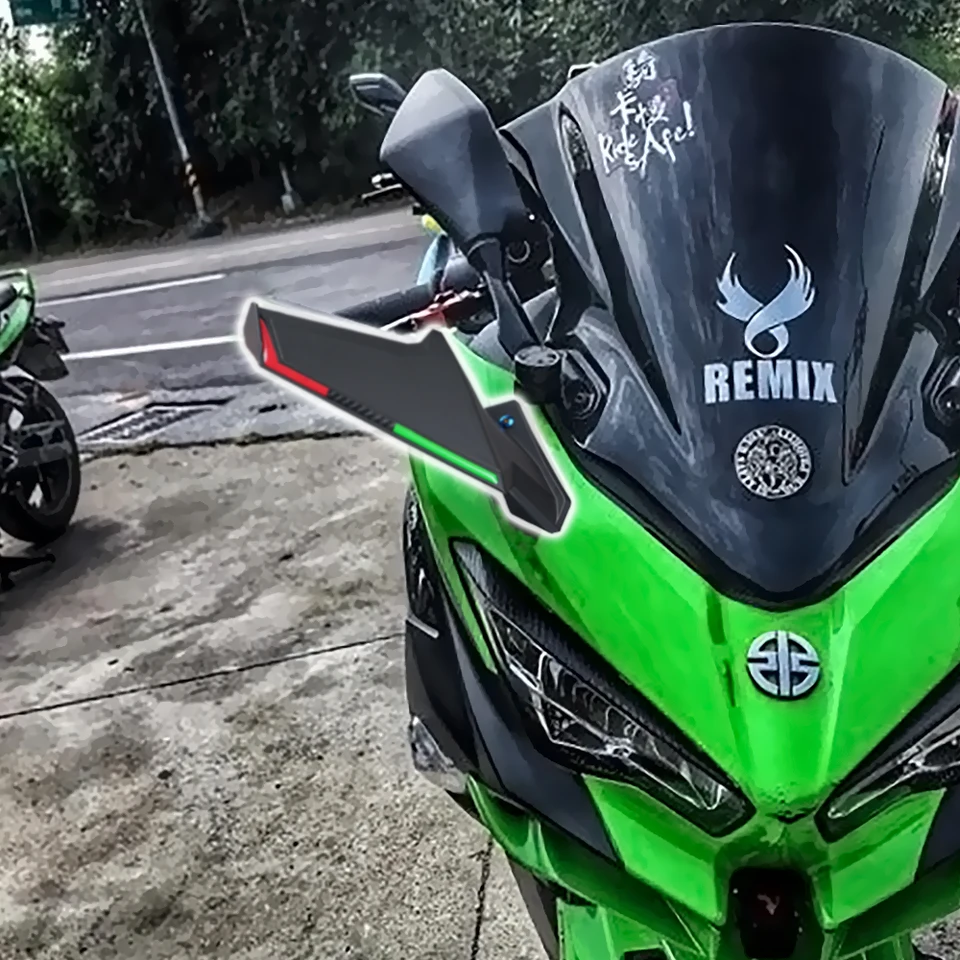 For Kawasaki Ninja400 Ninja 250 400 ZX-6R ZX-10R Aero Winglets