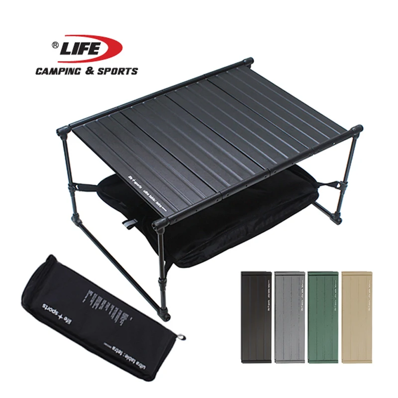 Lifesports Tetra Camping Table Portable Ultralight Mini Backpacking Table 580g