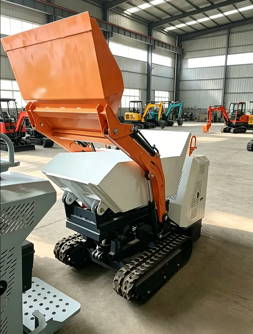 CustomizatioCrawler Skid Steer Loader Multifunctional Compact Dumper Small Loader for Narrow Construction Site Garden Farm Works