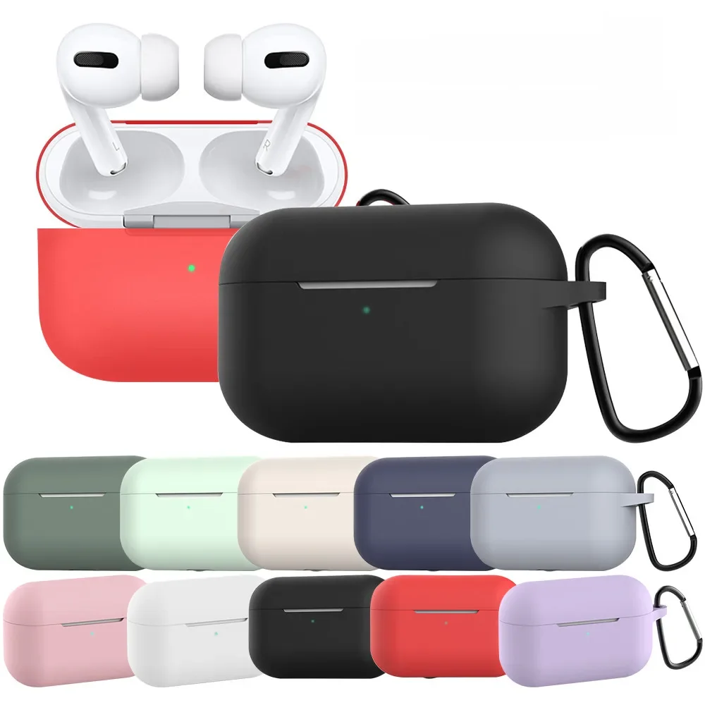 Juste en silicone pour Apple Airpods Pro, étui Airpods 3, étui de protection Bluetooth, accessoires pour écouteurs