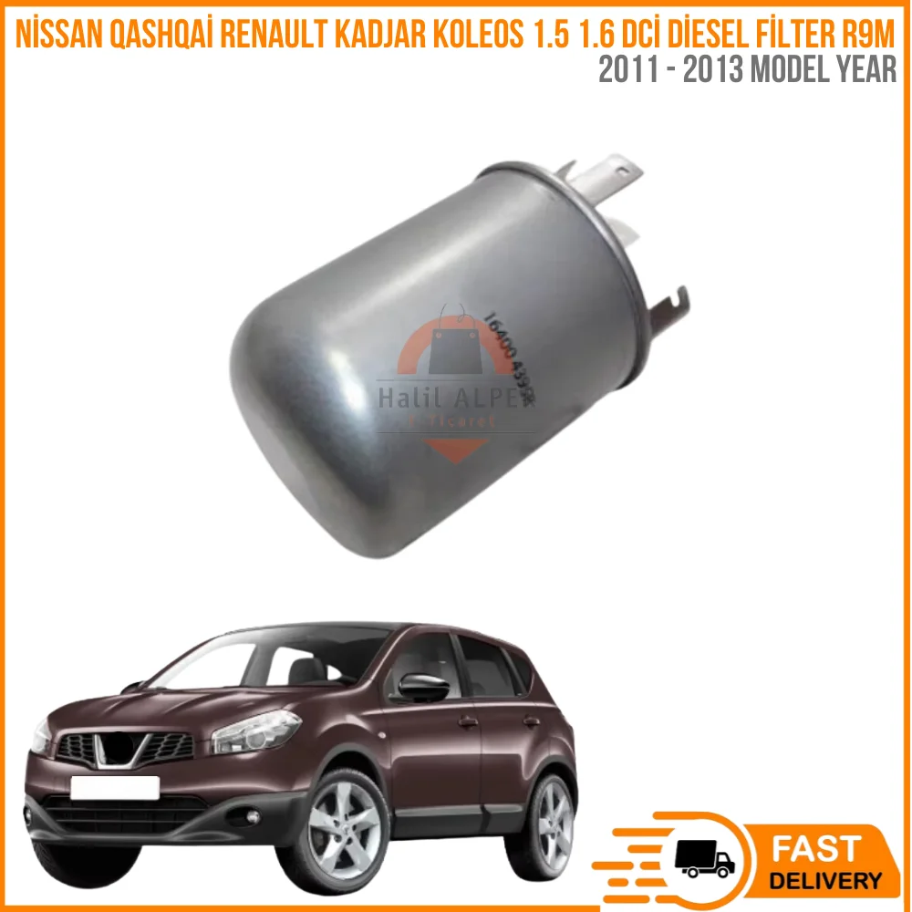 

For Nissan Qashqai 1.6 Dci (J10) 2011 2013 Qashqai 1.5Dci 1.6Dci Renault Kadjar Koleos 1.5 1.6 Dci 164004395R Diesel Filter R9M