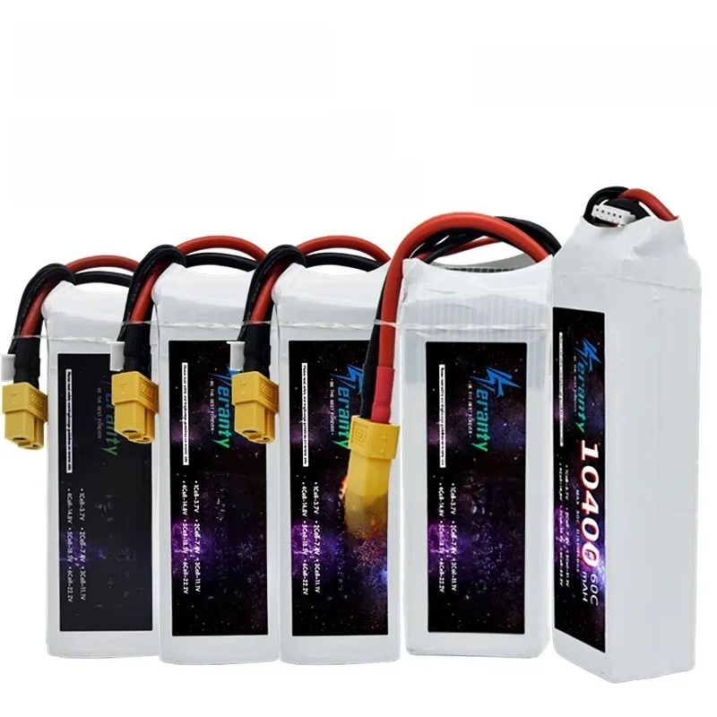 14,8V RC LiPo Akku 4S 1500mAh 2200mAh 3000mAh 4200mAh 6000mAh 6500mAh für RC-Auto Drohnen-Rennsport Ersatzteile