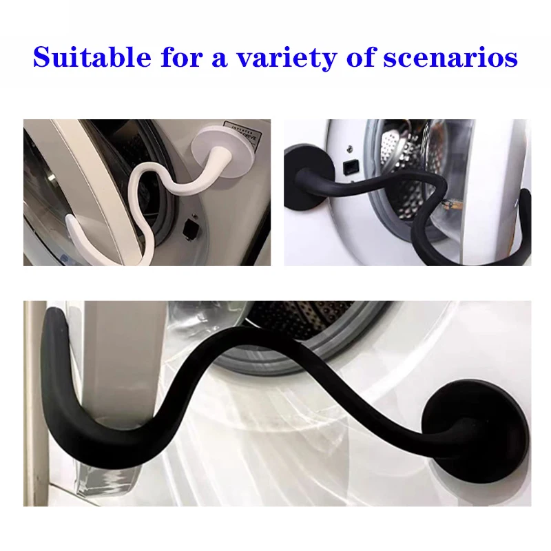 Suporte Magnético para Porta de Máquina de Lavar – Mantém a Máquina Fresca, Previne Mofo e Odor, Fácil Instalação, Compatível com a Maioria das Máquinas de Lavar e Lavanderias de RV