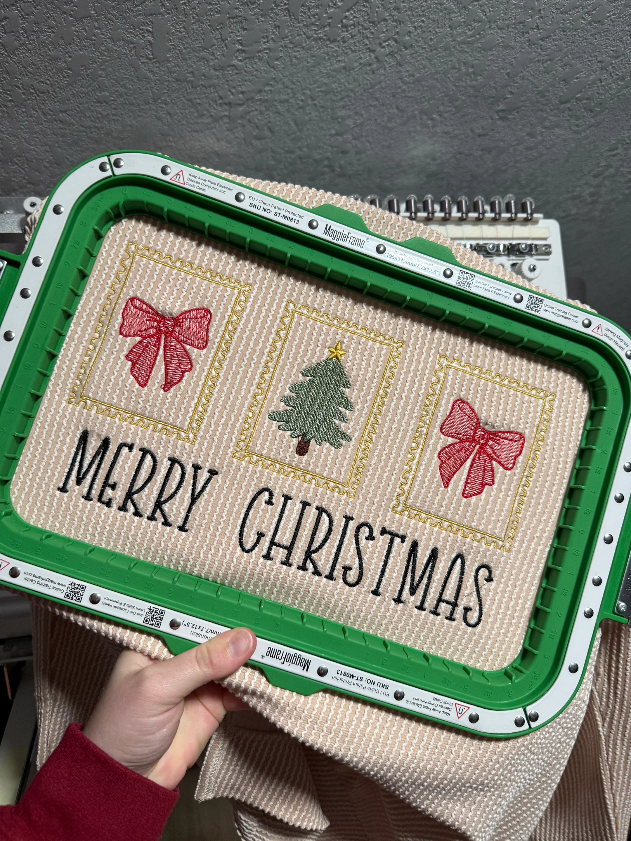 

Magnetic Embroidery Hoop Frame for Poolin EOM EOX 15 Needle Embroidery Machine