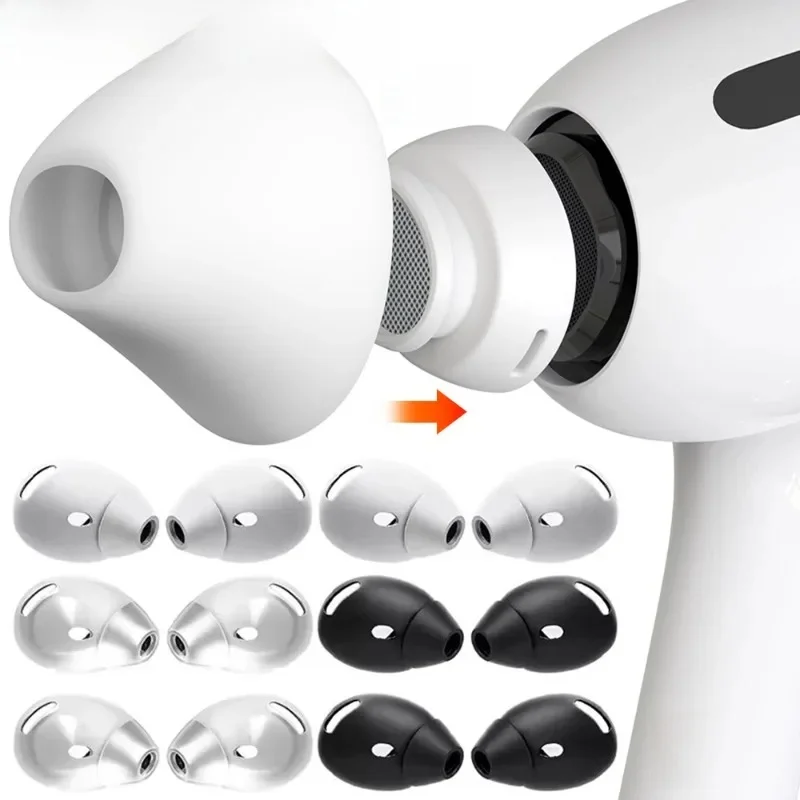 Embouts intra-auriculaires en Silicone pour Apple AirPods 4 2024, housses d'écouteurs souples Ultra fines et antidérapantes pour AirPods 4ème embouts de remplacement