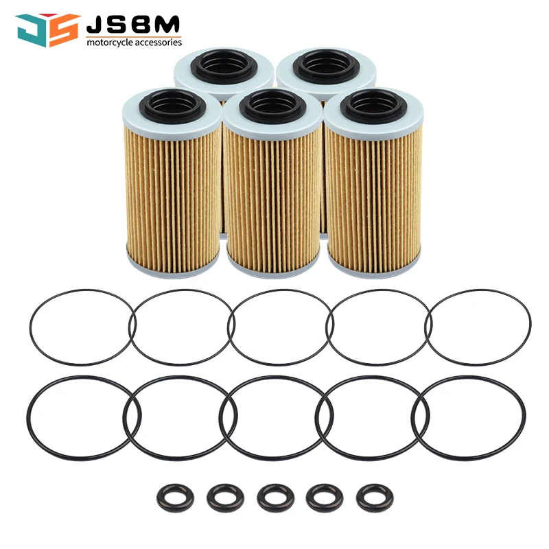 JSBM ATV Motorcycle Oil Filter For Bombardier Quest Traxter 500 650 John Deere GTI 4-TEC GTX 4-TEC 420956741 711956740 71195674