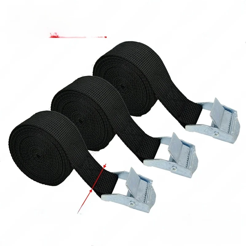 AliExpress Guffis 3pcs 1.2M Car Tension Rope Tie Down Strap Strong Ratchet Belt Car Luggage Bag Cargo Lashing Strap for Truck Motorcycle Bike Boat