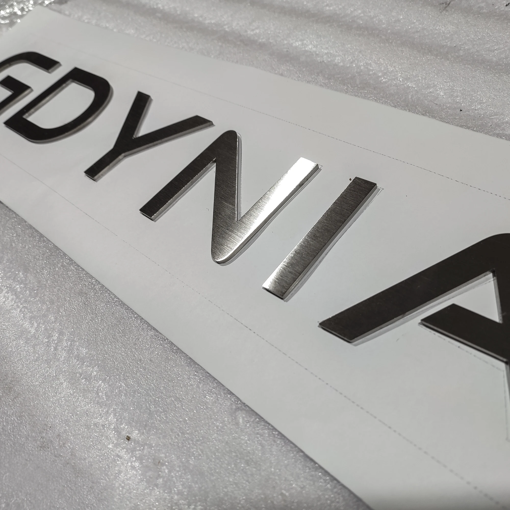 Super quality shop sign type 3d stainless steel letters