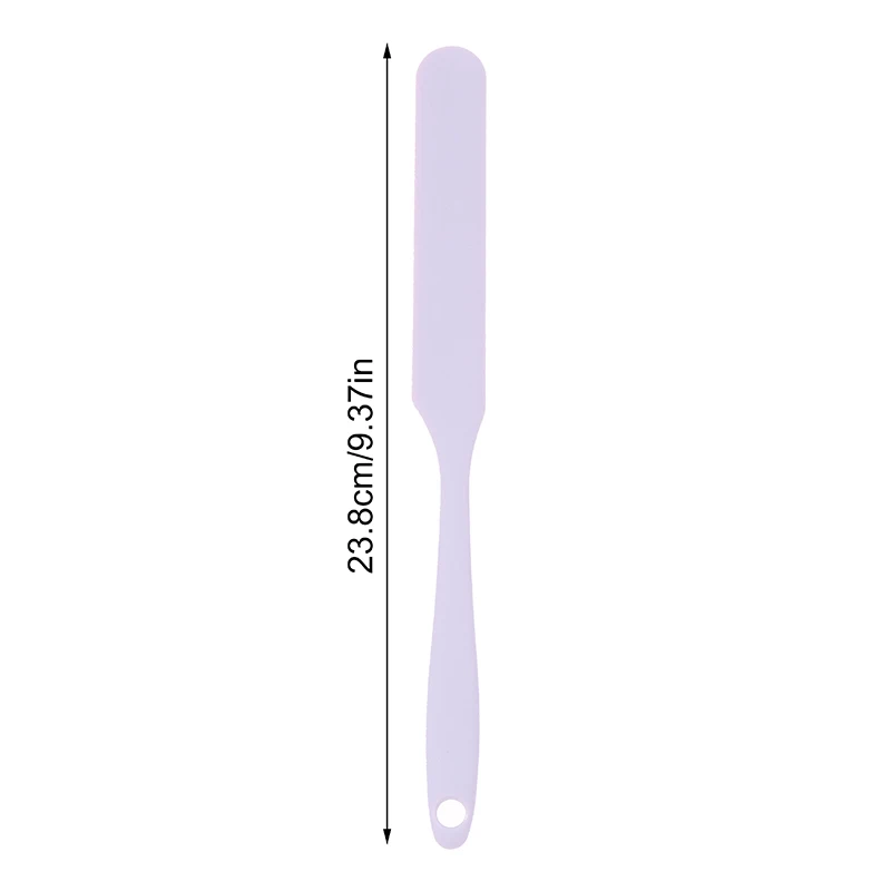 Silicone Long Scraper Color Cream Long Knife Scraper Cake Making Silicone Spatula Baking Tools For Cakes Small Accessories