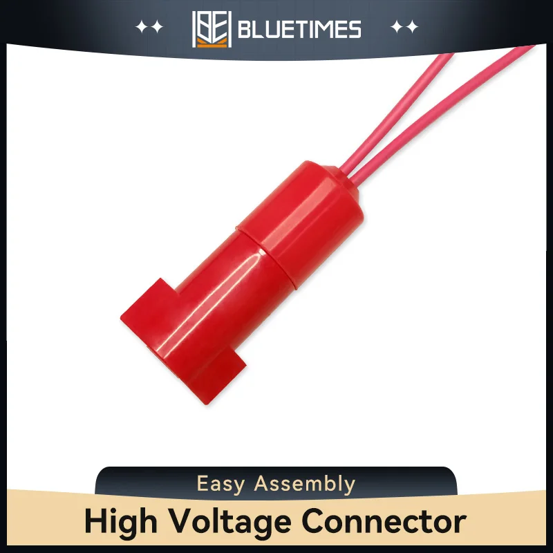 BLUETIMES High Voltage Electricity Adapter Connector For Laser Power Supply And CO2 Laser Tube