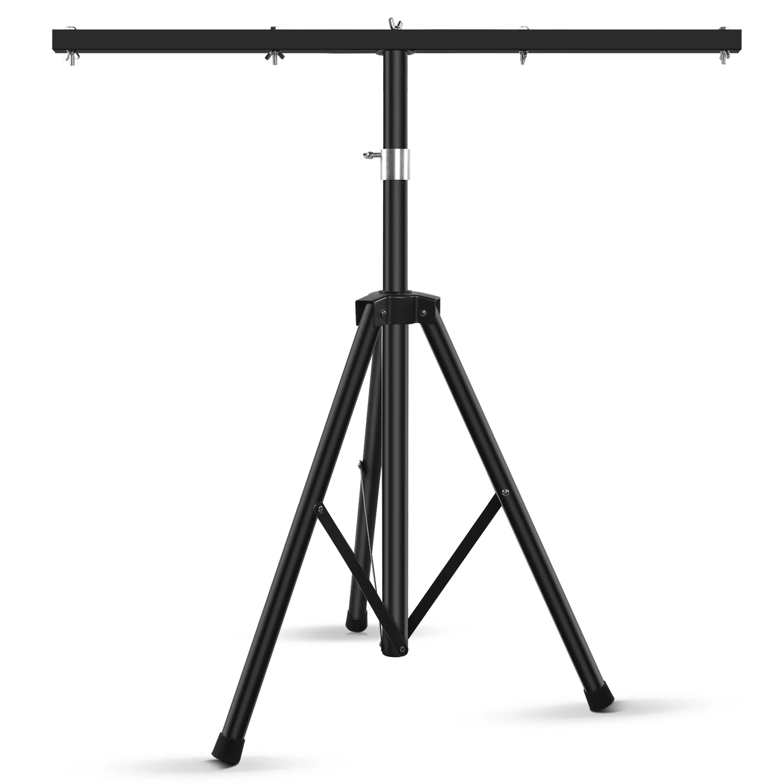 LeLeght Tripod DJ Light Stand Stage Lights Stand Adjustable 39-75 Inch DJ Lighting Tripod Mount for Wedding Concert Party