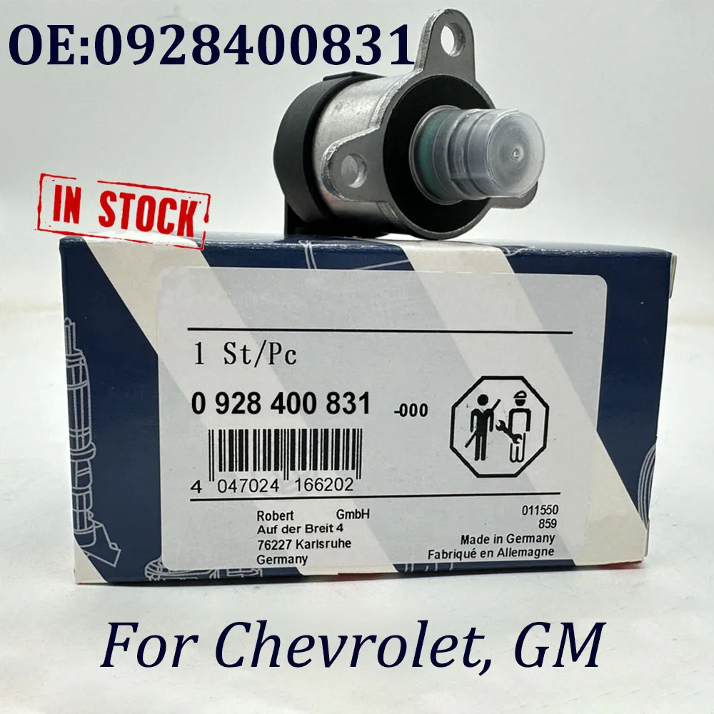 0928400831 High Pressure Fuel Pump Regulator Metering Control Solenoid Valve 928400831 For Chevrolett G-M High-Quality