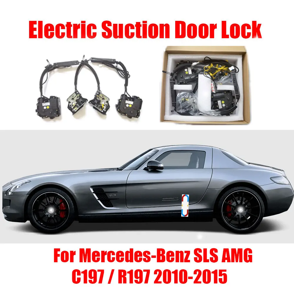 

For Mercedes-Benz MB SLS AMG C197/R197 2010-2015 Car Electric Suction Door Power-assisted Closing Door Soft-close