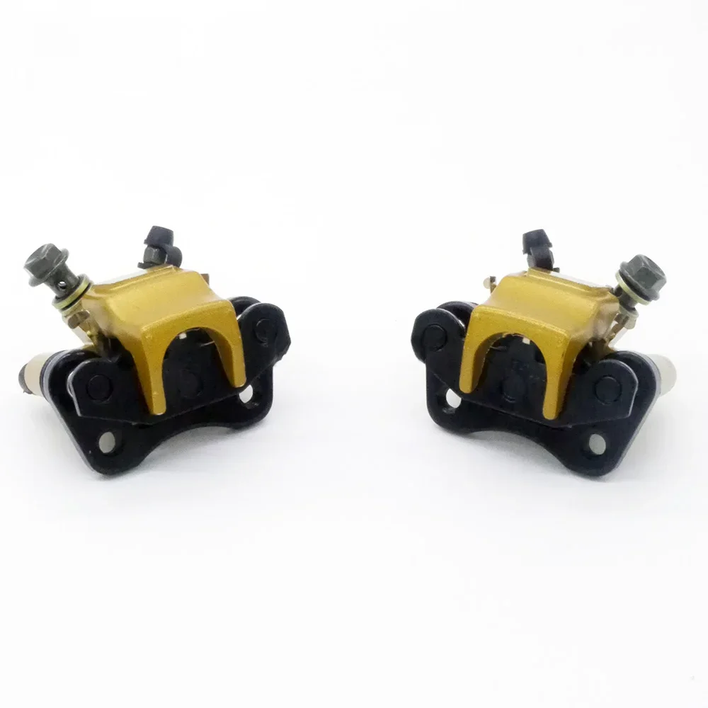 Para 110mm Lewy/Prawy Zacisk Hamulcowy Pasuje Do Silnika 50cc 70cc 110cc Elektryczny DIY Dziecięcy Quad ATV UTV Gokart Buggy Skuter Części — zdjęcie 2