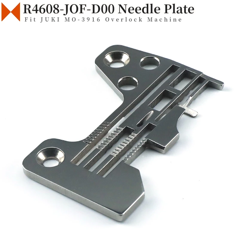 R4608-JOF-D00 Throat Plate For JUKI MO-3916 Five Thread Overlock Sewing Machine Needle Plate 3.2*4.8