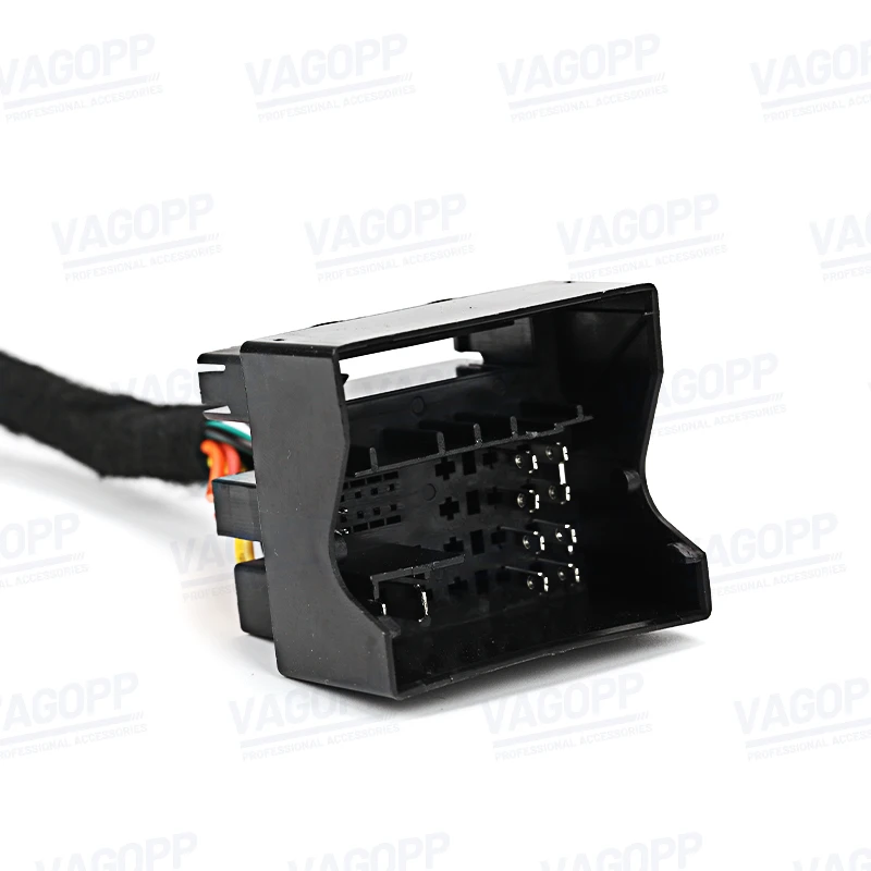 MQB PARA PQ Adaptador de Rádio, Acessórios para Cabo Quadlock, RCD330 RCD330G para VW 2003 a 2015