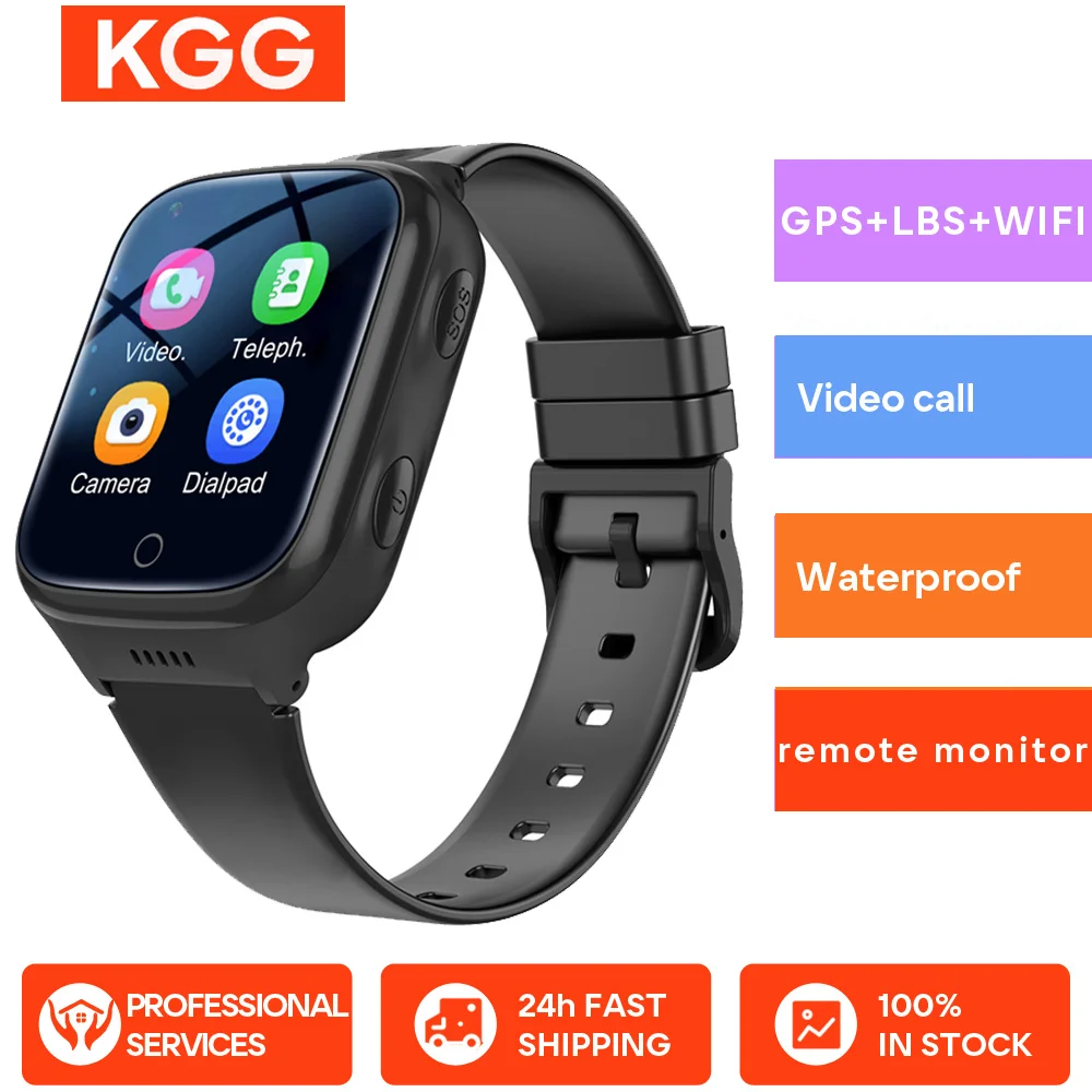Reloj Infantil 4G GPS IP67 Videollamada SOS Resistente Agua