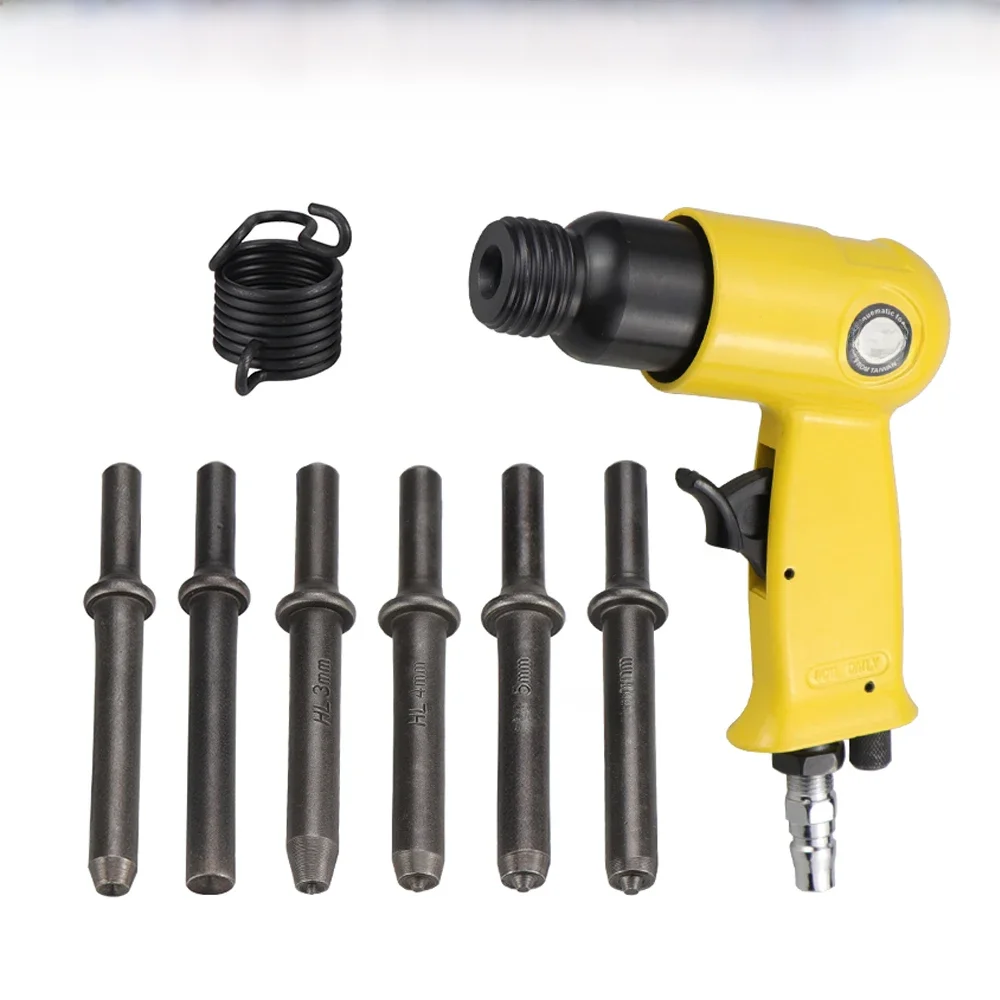 HIFESON – marteau à rivets pneumatiques, rivets semi-tubulaires portables professionnels/Rivetets solides, clous à tête ronde, riveteuse M3 M4 M5 M6