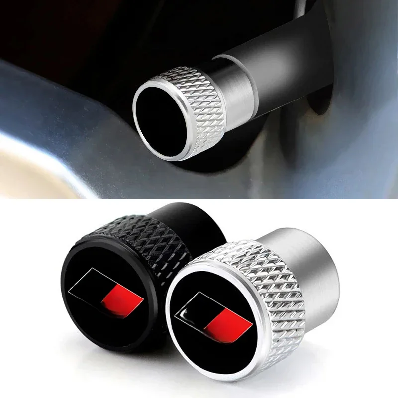 Bouchons de Valve de pneu de roue de voiture, tige d'air pour Toyota GR Sport Gazoo Racing Yaris 86 Corolla Hilux Supra C-HR, accessoires de bouchon de pneu 4 pièces