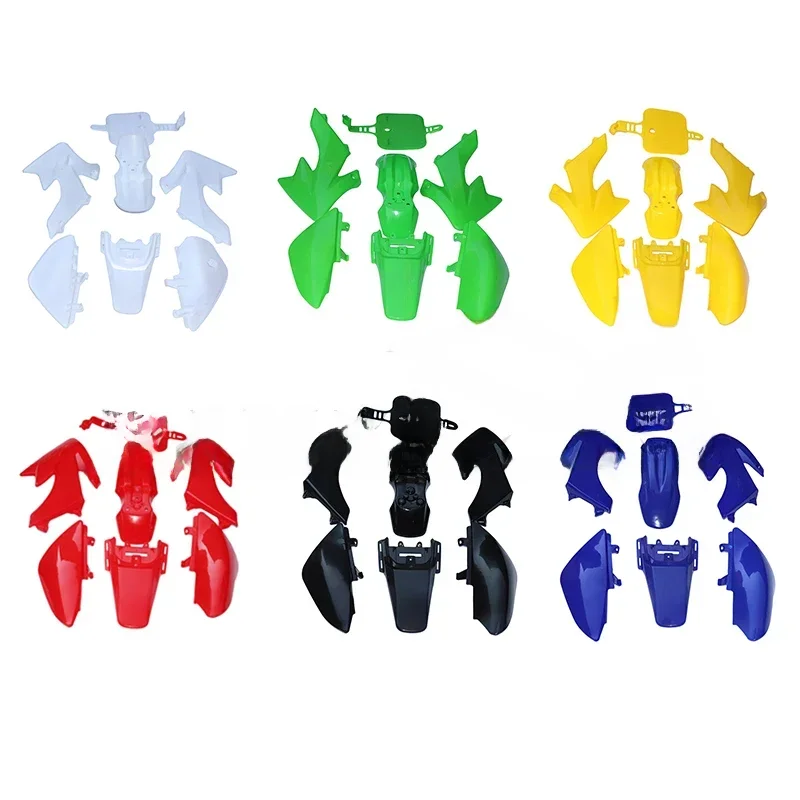 AliExpress NONE full Plastic Fairing Set body Kits Plastic Fender For HONDA XR50 CRF50 50/70/90/110/125CC Dirt Pit Dirt Bike Plastic Motorcycle