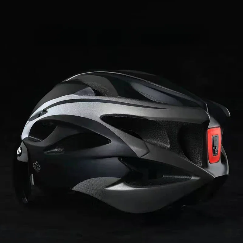 AliExpress SUPERIDE Rechargeable Road Bike Helmet Men Women Cycling Helmet with Visor & Rearlight Sports MTB Bicycle Helmet with TT Lens