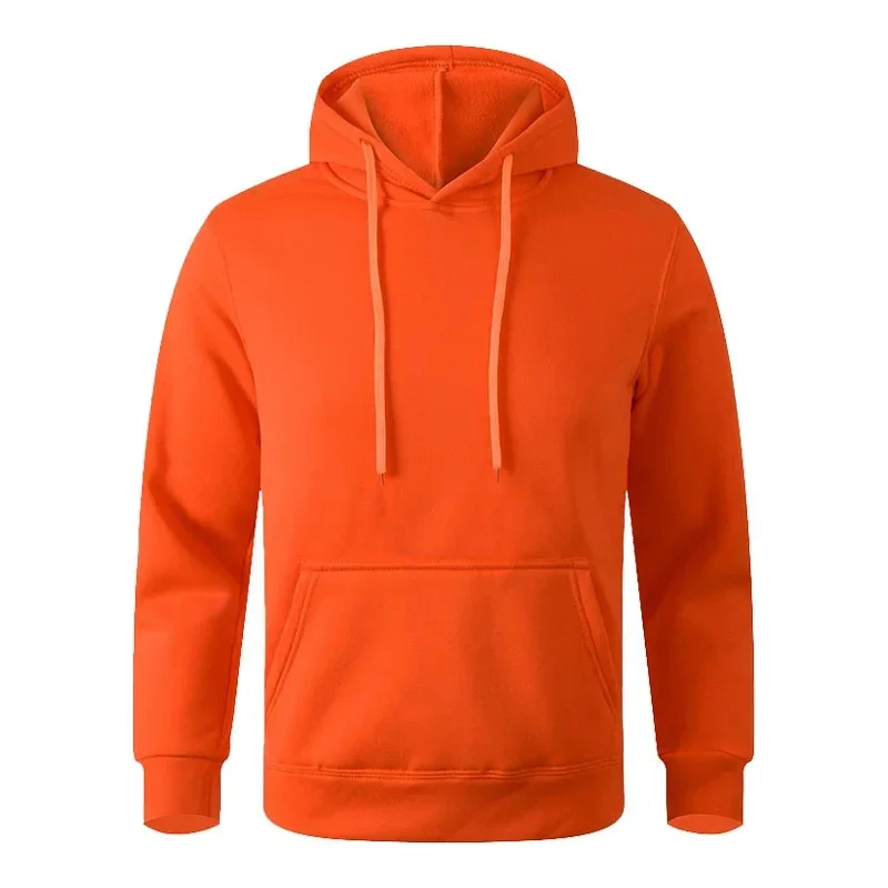 Mannen Vrouwen Hoodie Casual Sweatshirt Dames Hoodies Sport 2023 Nieuwe Hoodie Fleece Zwart Wit Hoodie Minimalisme Paar Kleding - afbeelding 2