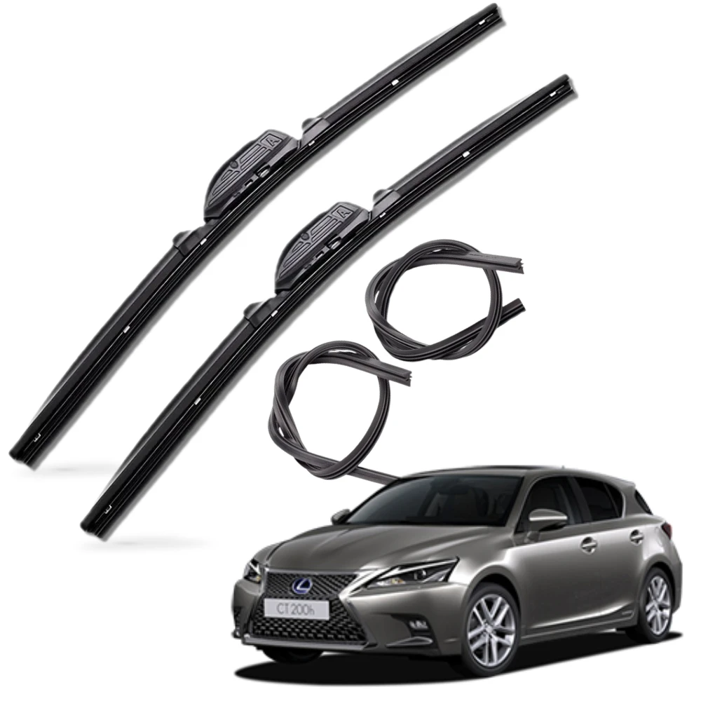 1 + 1 + 1 Lexus CT200h Pure Premium Wiper brush refillable rubber