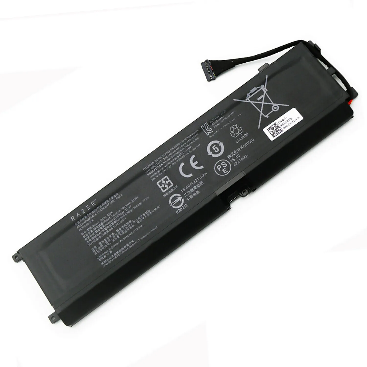 

Новый аккумулятор для ноутбука RC30-0328 Razer Blade 15 2020 RZ09-0328 RZ09-03304x RZ09-03305x RZ09-0330x 15,4 В 4221 мАч 15,4 В 65 Втч