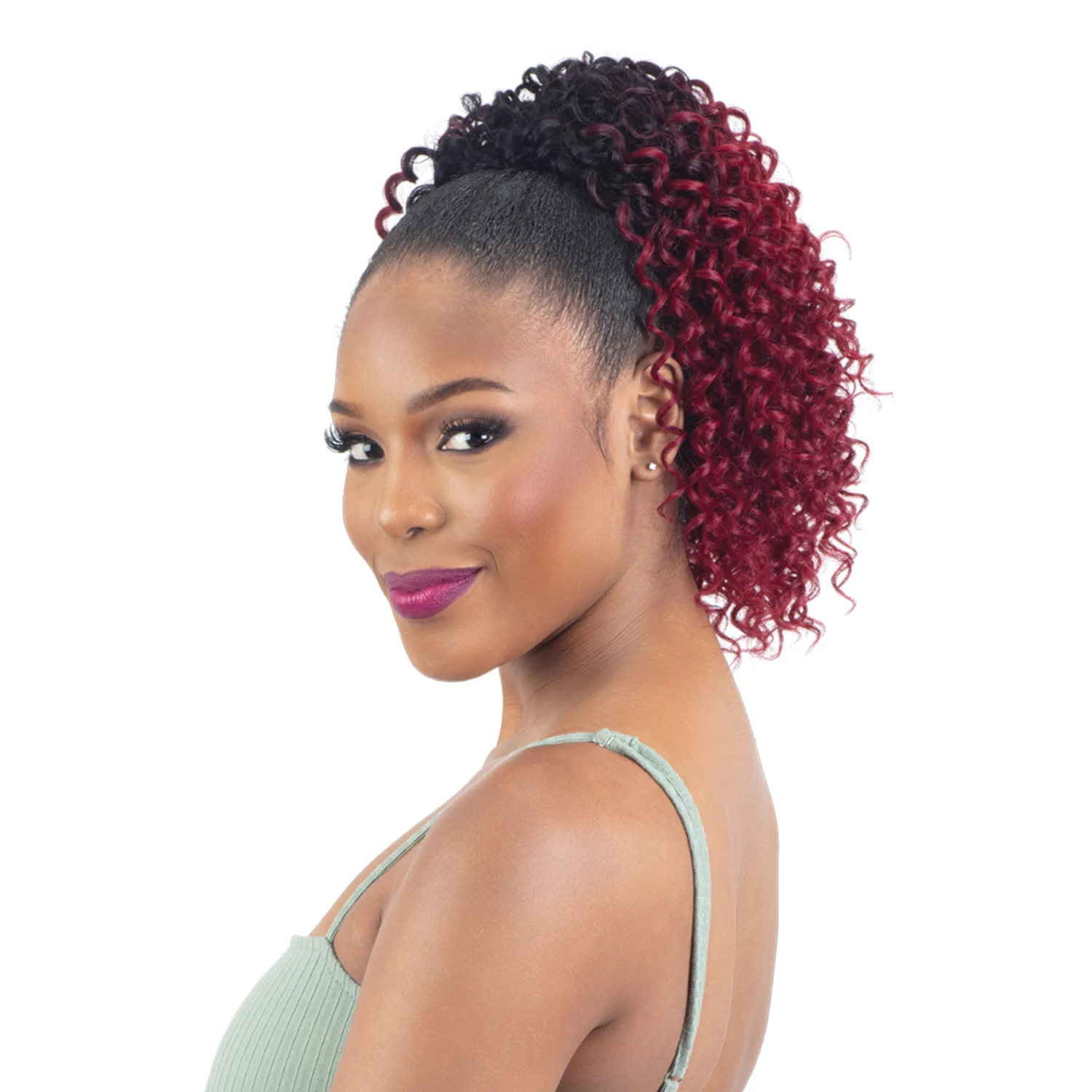 

FreeTress Equal Synthetic Drawstring Ponytail Lite Cool Water 12"