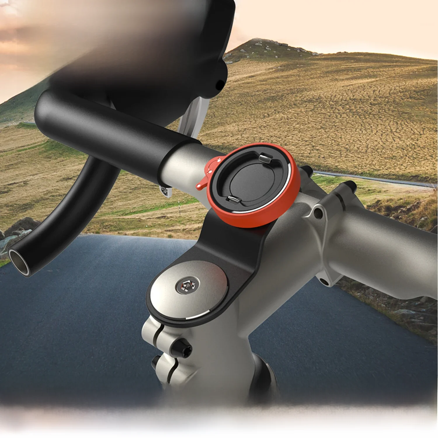 AliExpress sincetop Bike Phone Holder,Bicycle Stem Cell Phone Mount,Universal Aluminum MTB/Road Bike Cycling Phone Clamp Lock,Quick Attach/Detach