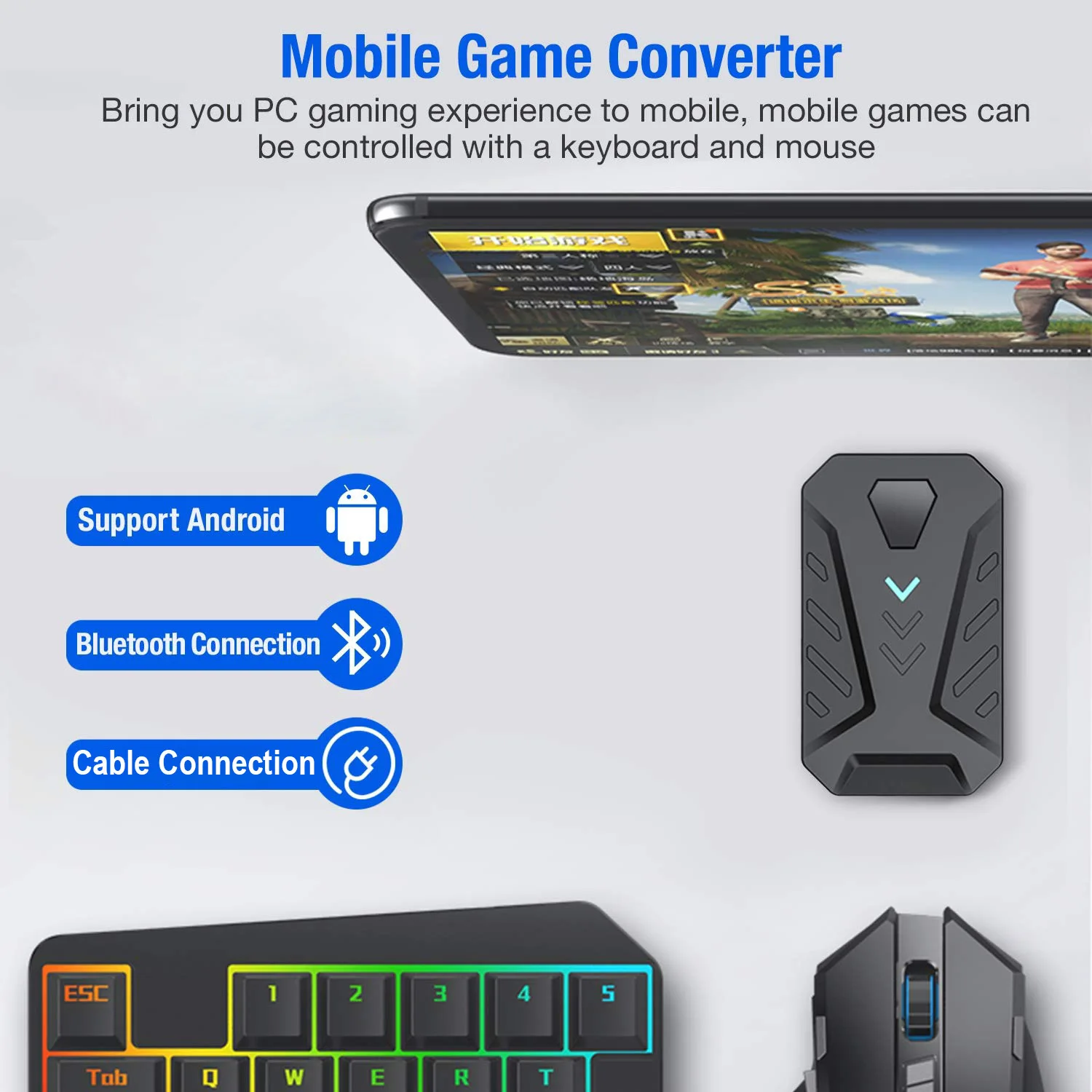 Mobile Games Converter Gaming  - Gaming Keyboard Mobile avis et prix