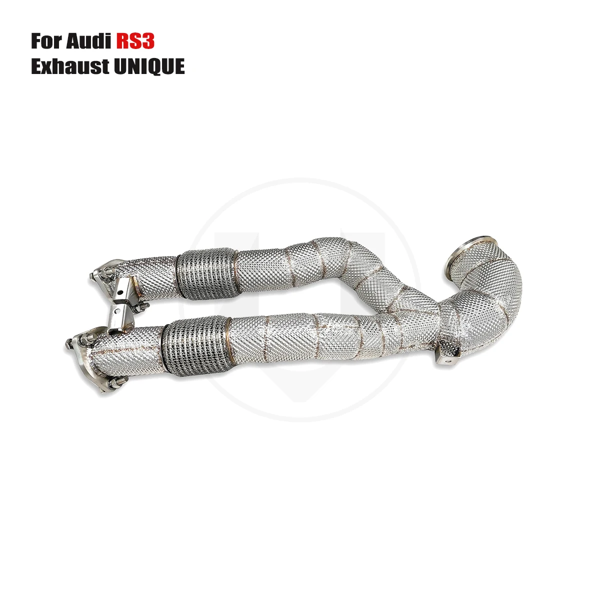 

UNIQUE For 2017-2021 Audi RS3 2.5T without cat downpipe t exhaust pipe