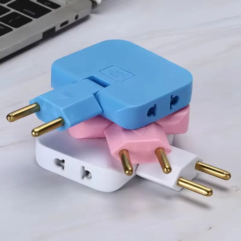 Multi-Plug Wireless Output Adapter Slim 180 Degree Rotary Socket EU Extension Converter Travel Sockets 3-in-1