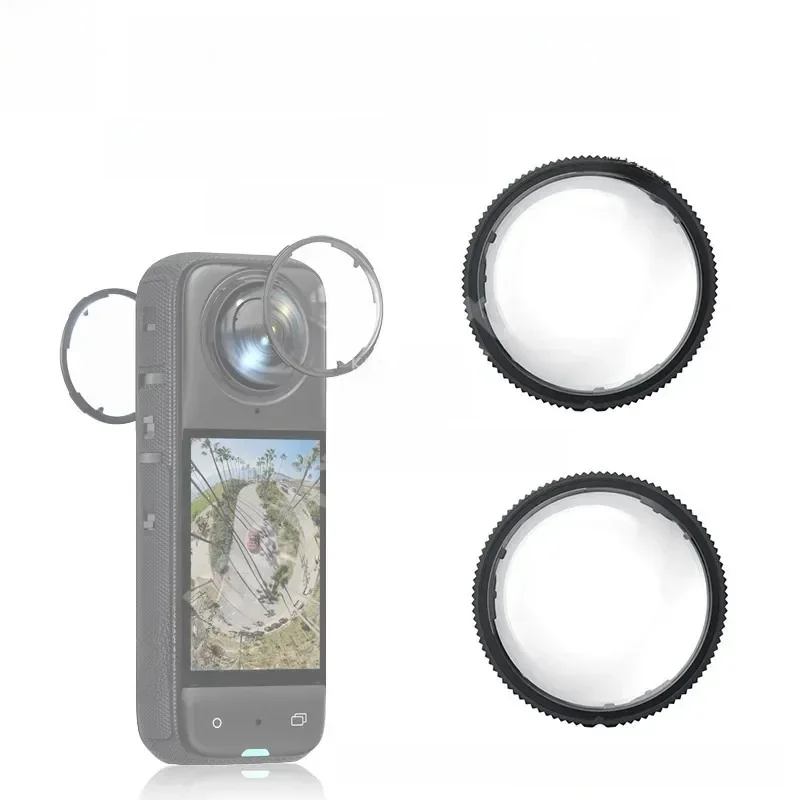 Osłona obiektywu ze szkła hartowanego do Insta360 X4 / Plastikowe osłony obiektywu Obrotowa osłona do aparatu Insta 360 X4 Akcesorium — zdjęcie produktu 7